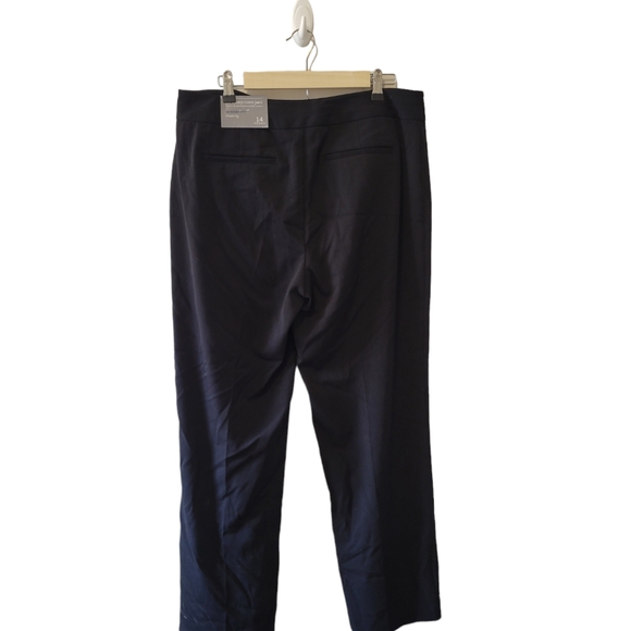 Black Slacks Christopher & Banks NWT Size 14 - Picture 7 of 7